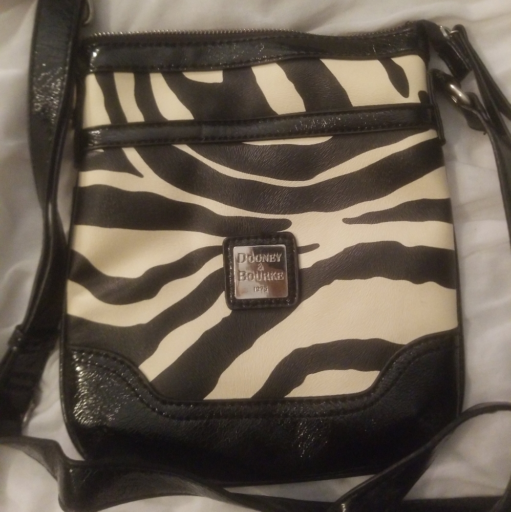 Dooney and Burke Zebra Crossbody